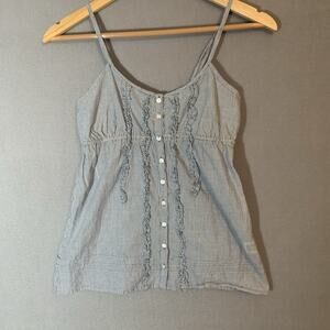 Vintage Y2K Babydoll Top Striped Aeropostale Size Medium